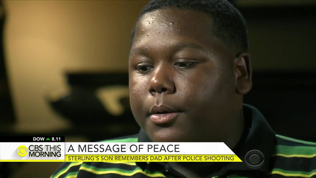 Alton Sterling's son: 