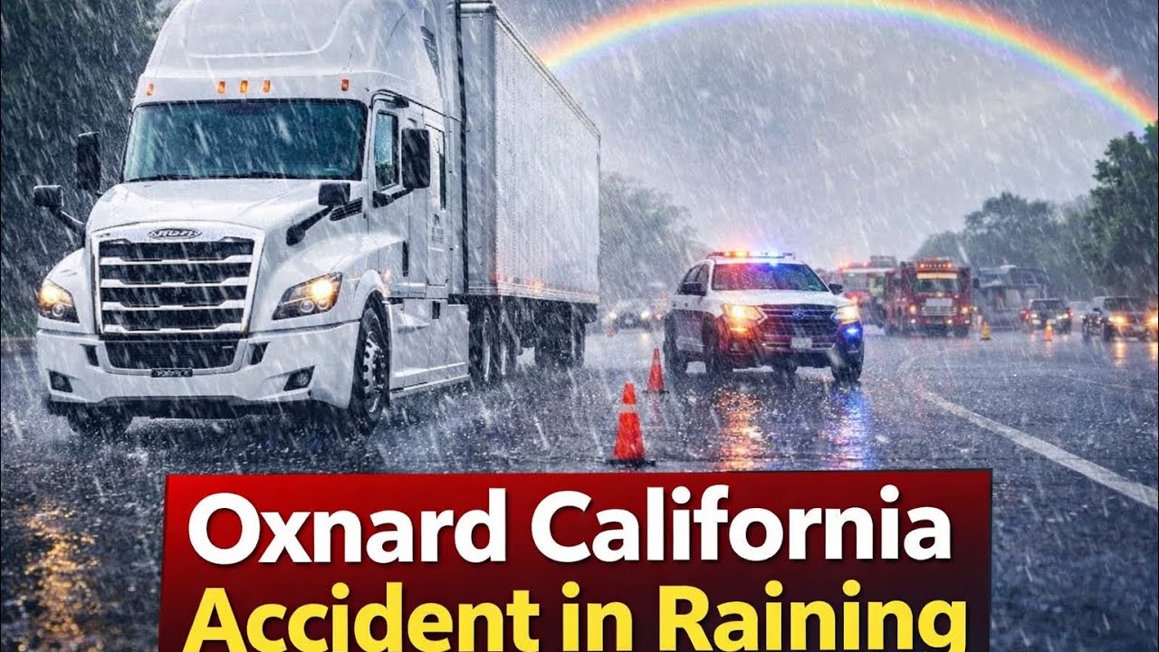 California  day 34 vlog | Oxnard | road accident | rainbow view | 