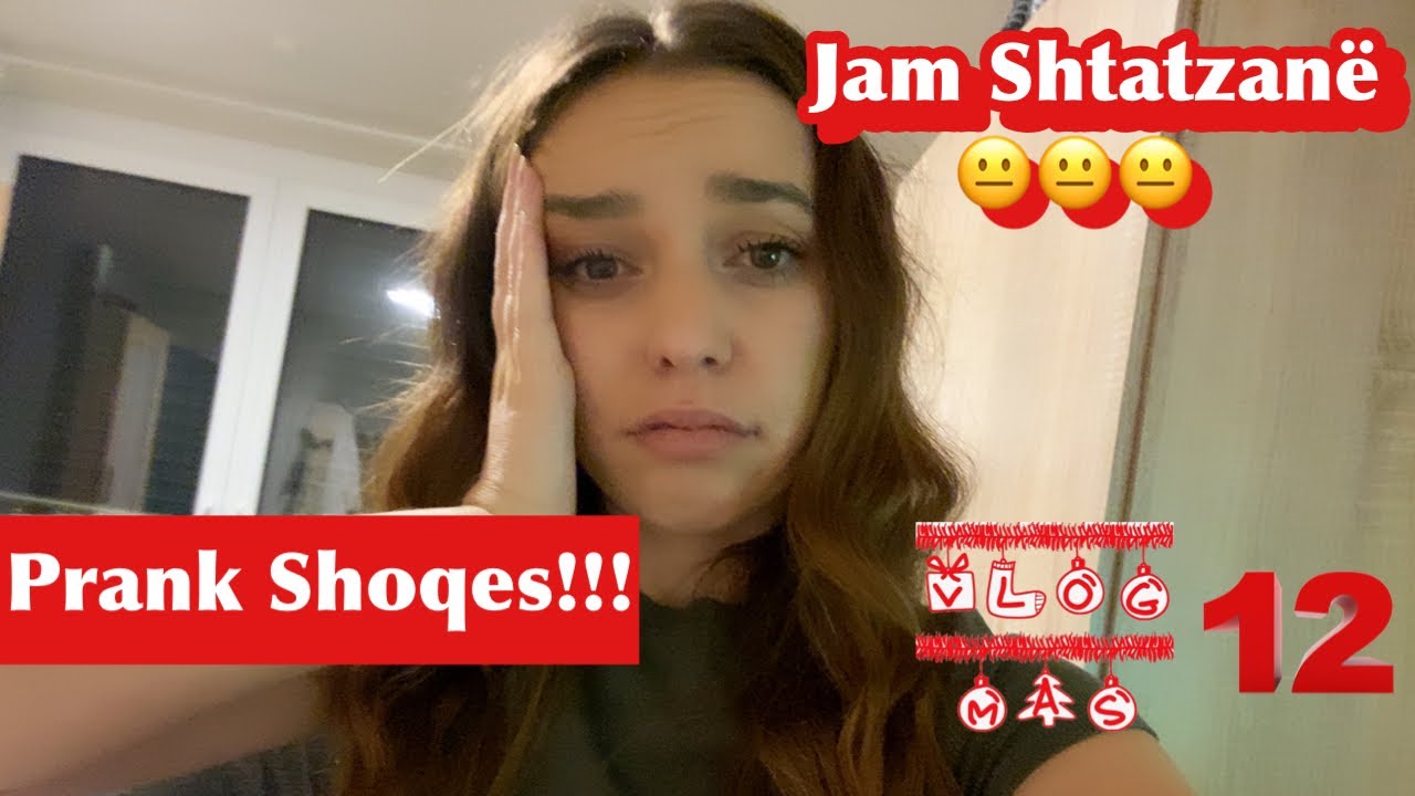 Prank Shoqes...Jam Shtatzanë| Nuk e dua fëmijën| Vlogmas 12| Uenxhi