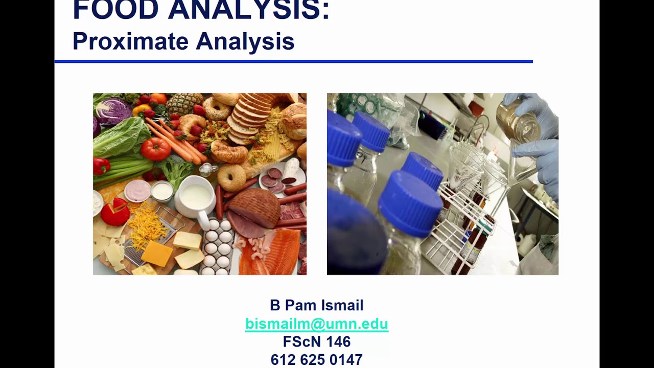 Food Analysis Lect 25 Nov 1 2017