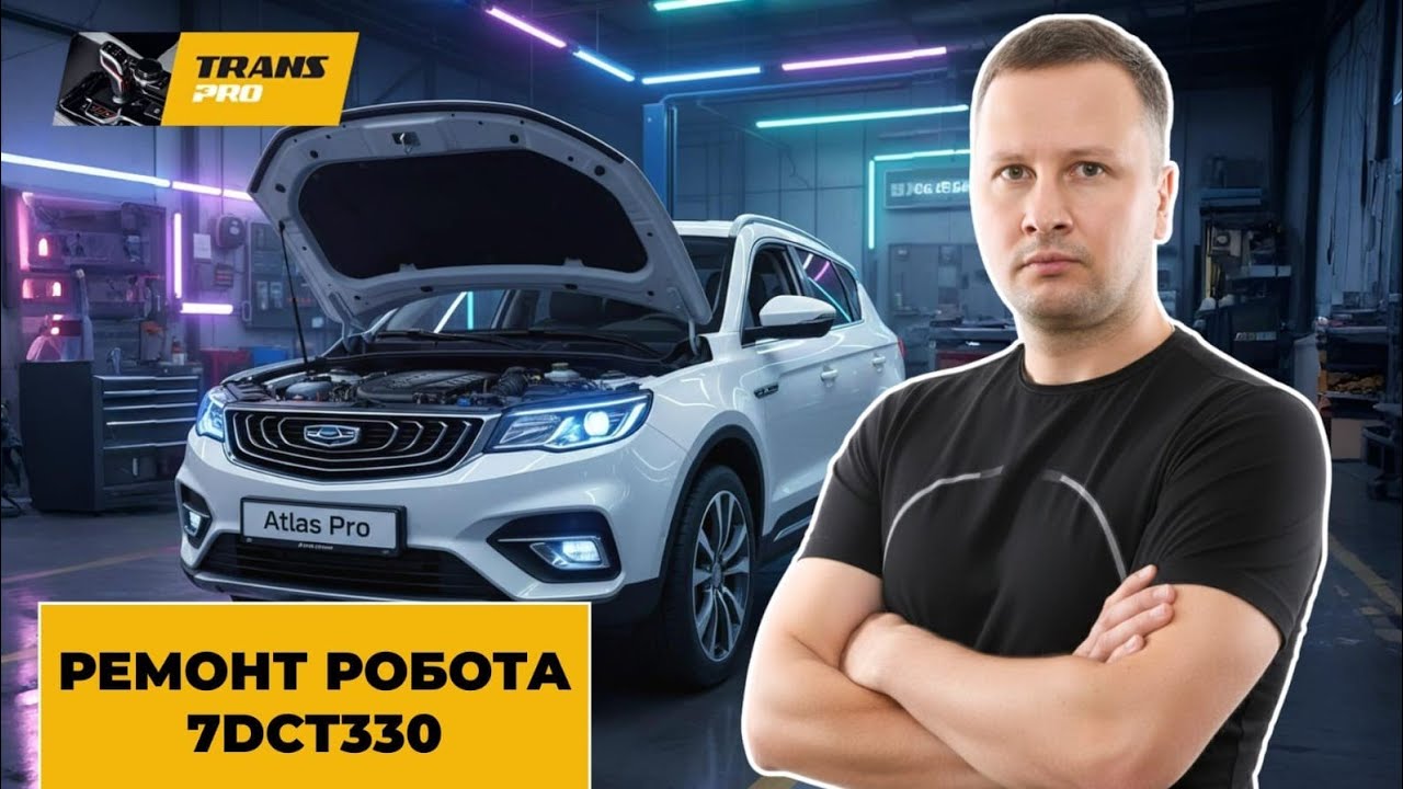 Ремонт робота на Geely Atlas Pro. Ремонт робота 7DCT330 на Geely Coolary. Ремонт АКПП Geely. P072312