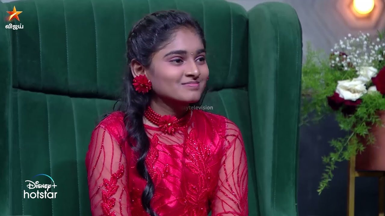 #Shreenitha & #Haricharan's Lovely performance of Pookkalae Sattru Oyivedungal 😍 | SSJ9 |