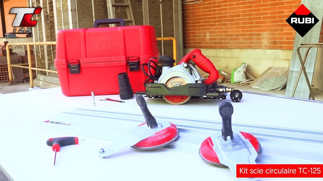 Pack scie circulaire TC-125 | Rubi