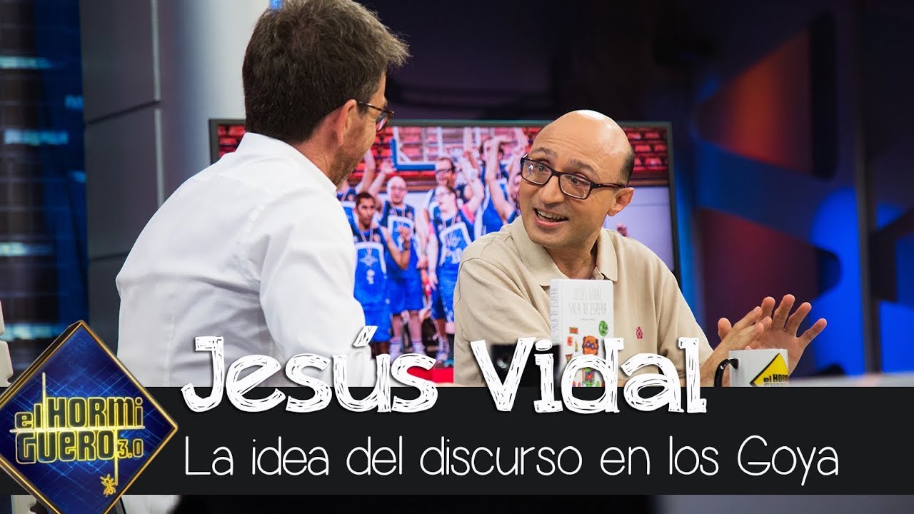 Jesús Vidal revela cómo se le ocurrrió su aplaudido discurso en los Goya - El Hormiguero 3.0