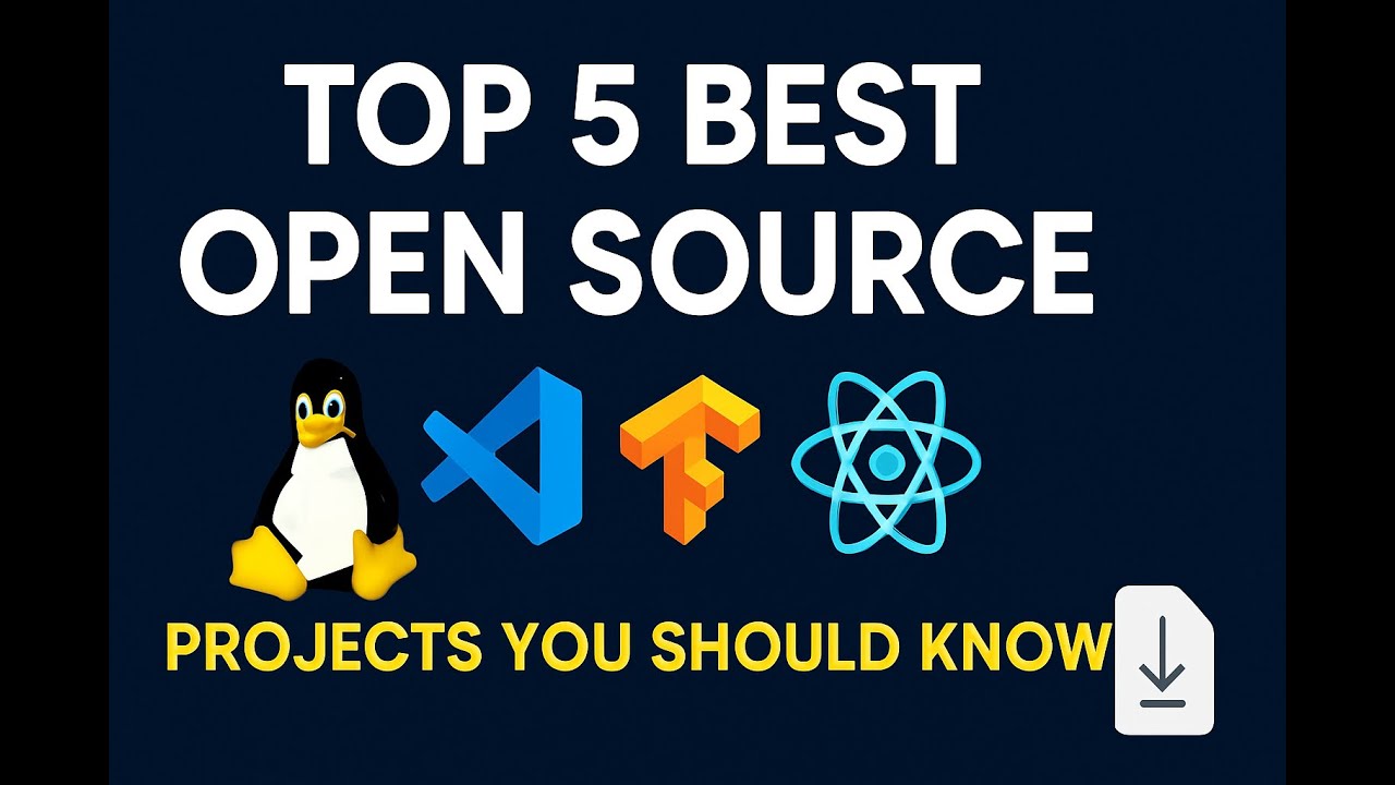 Top 5 Best Open Source Projects You Should Know in 2025 🚀 | Benefits + Download PDF