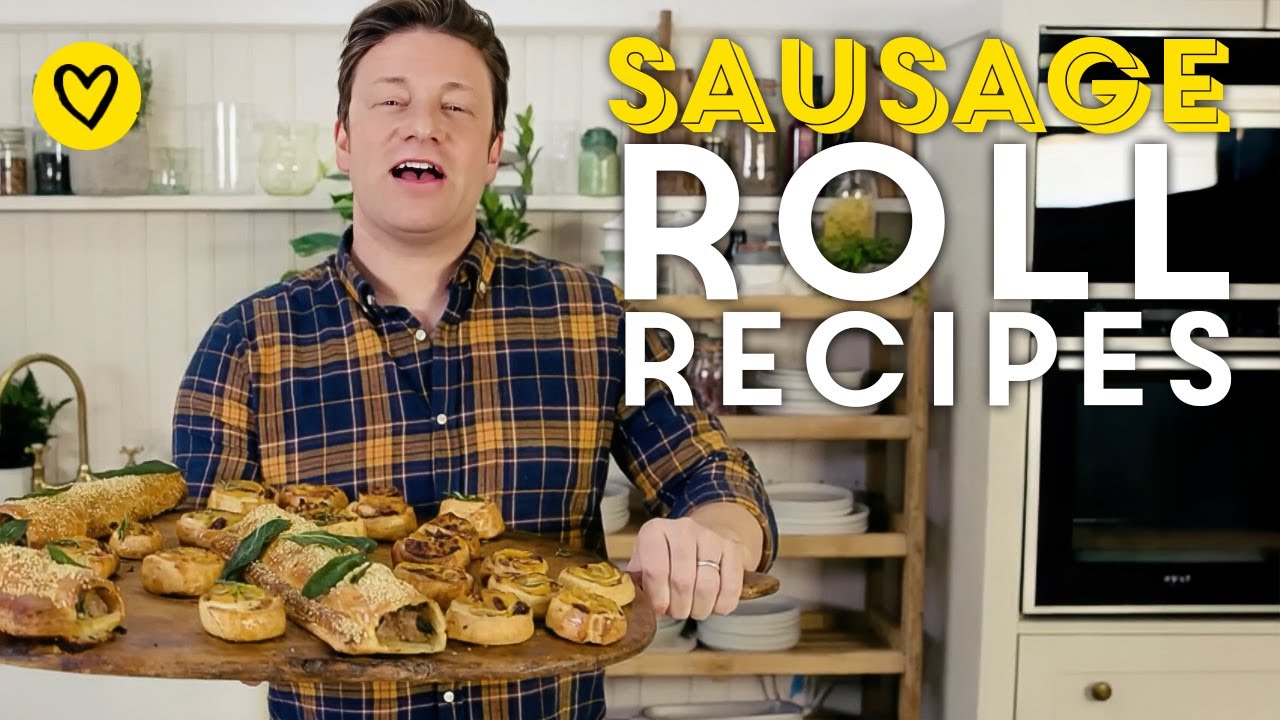 How To Make Home Made Sausage Rolls With Meat & Veggie Fillings