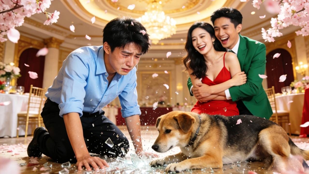 Wife Forced Him to Kneel to Mistress’s Dog; He Divorced, became billionaire & Married Beautiful CEO