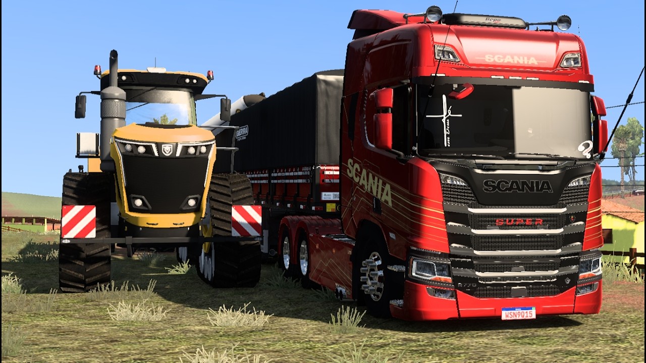 SCANIA SUPER NO REBOQUE VANDERLEIA 3 EIXO