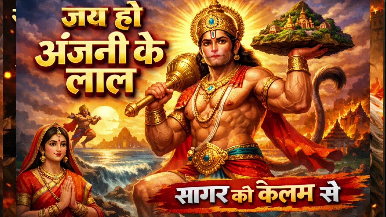 जय हो अंजनीके लाल#माता अंजनी full song