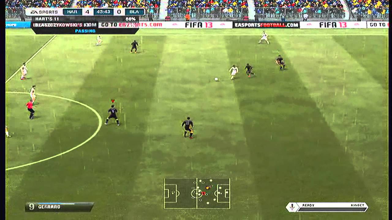FIFA 13 - ultimate team ( setting up + gameplay )