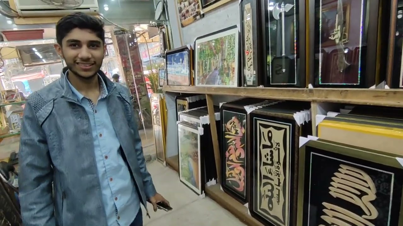 Al Azeem Framing Centre, Frame Decor ,Decoration Market , Shah alam Market, Lahore ,