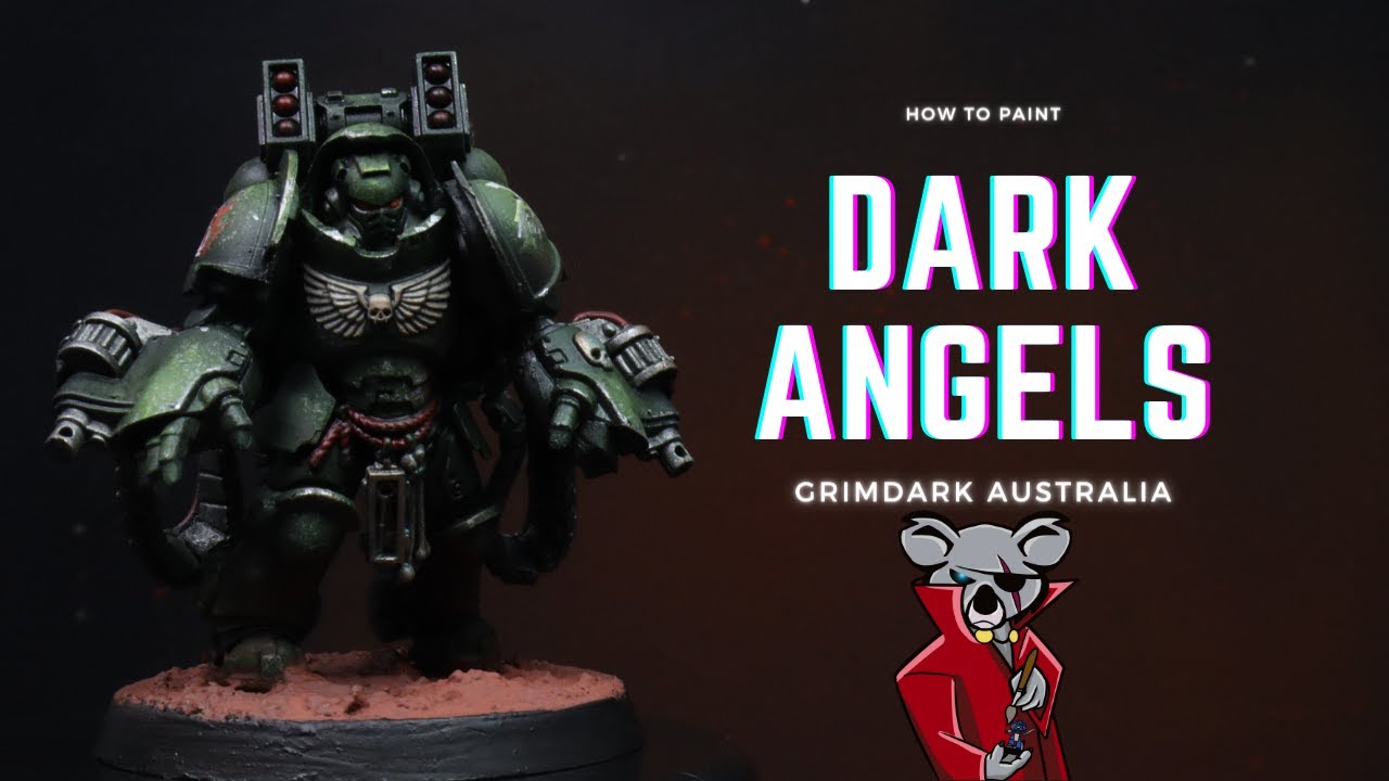 How to paint Grimdark; Dark Angels