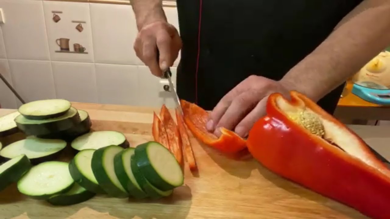 VERDURAS A LA PLANCHA¡🟡💜