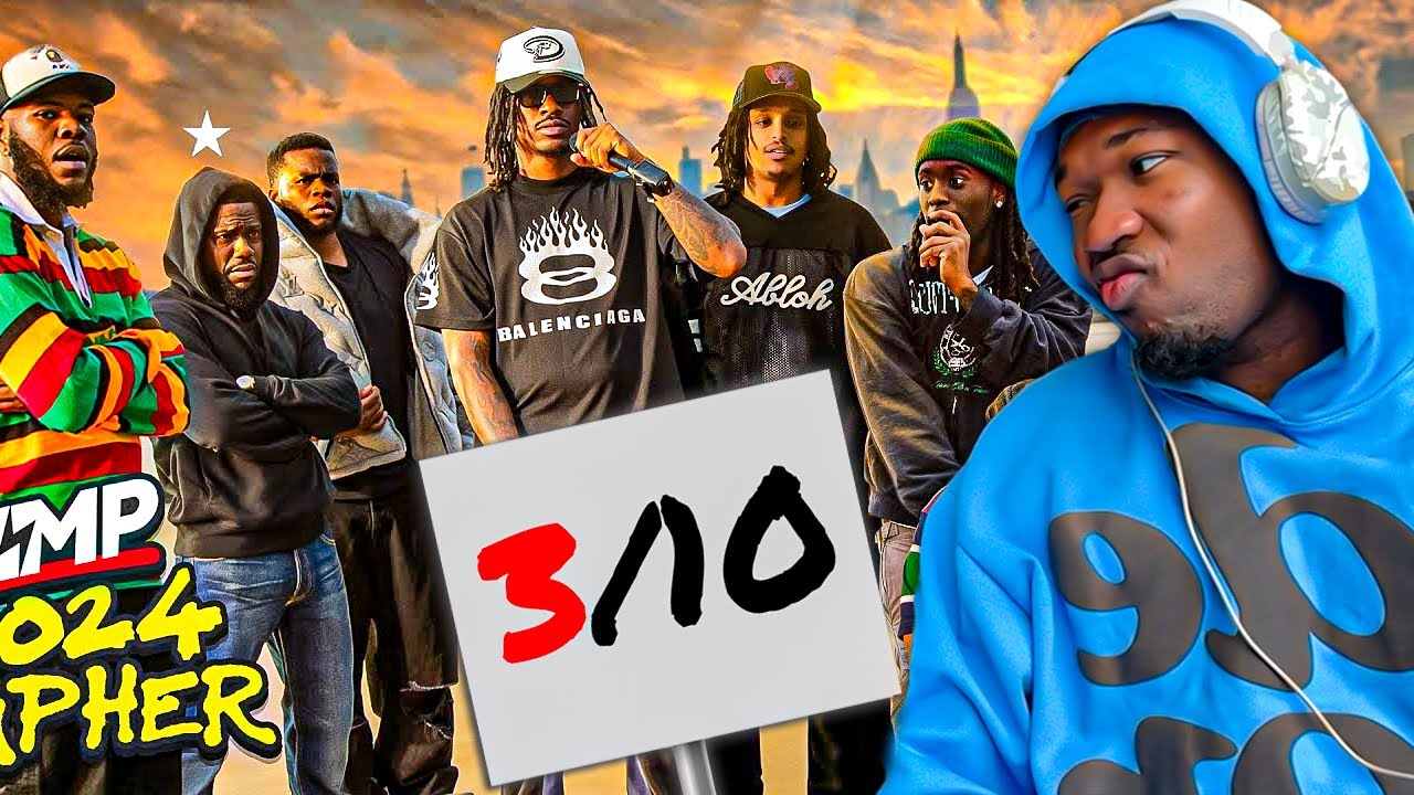 I RATED EVERY MEMBER BARS! AMP 2024 CYPHER REACTION FT. KEVIN HART