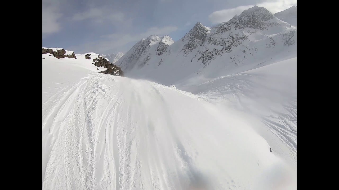 Stubai Powder Run Snowboard 2021 Elias Obernosterer GoPro POV