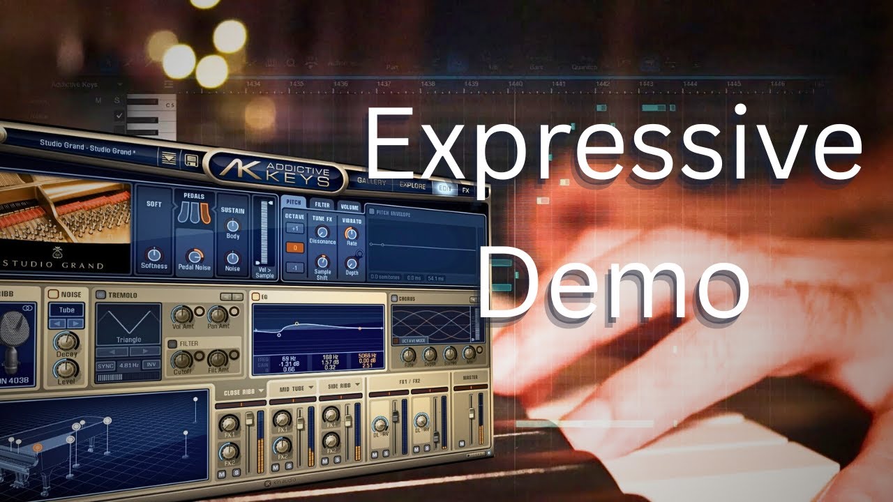 Addictive Keys — Musical Piano Demo (MIDI + Interface)
