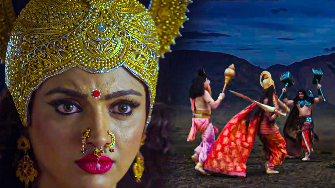 राक्षस गजादुतिया इतना शक्तिशाली था कि माँ-बेटे को मिलकर करना पड़ा हमला! | Vighnaharta Ganesha