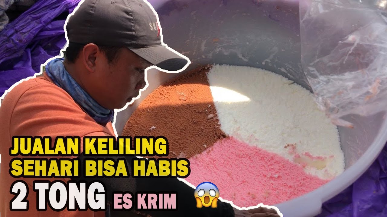 COBA ES KRIM KELILING CUMA 2000 AN, ENAK GAK YAAA?