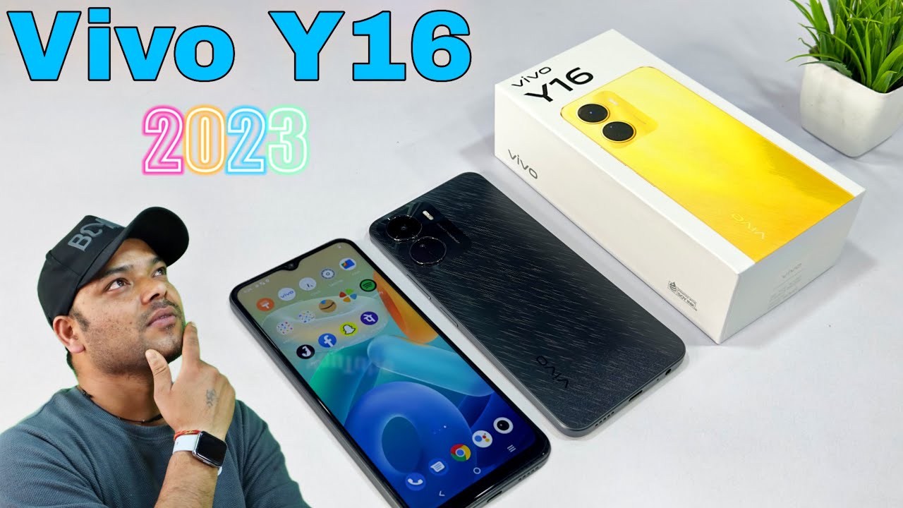 Vivo Y16  2023 ⚡ V2204 Stellar Black ⚡ Unboxing ⚡ Review | Camera ⚡ Price ⚡ Full Details