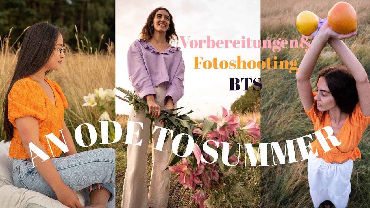 ERSTES FOTOSHOOTING MEINER KLAMOTTEN MARKE | behind the scenes Fotoshooting & Vorbereitungen