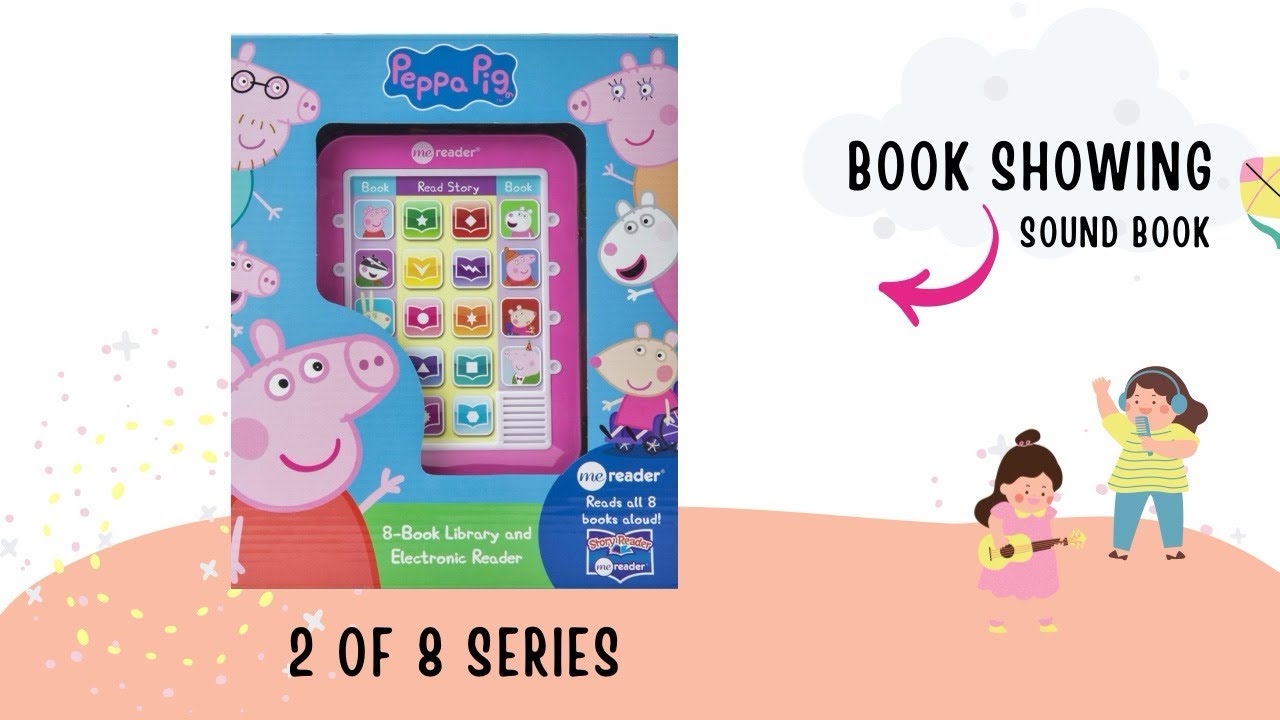 Peppa Pig | Snowy Mountain | Book Series of 8 | Beginners Reader
