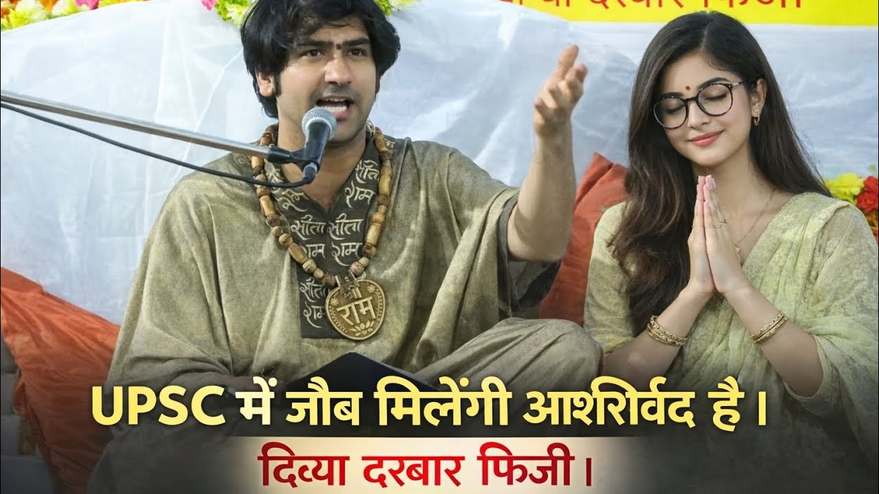 Upsc। दिव्य दरबार फिजी में लगी  लड़की की अद्भुत अर्जी। #बागेश्वरधाम #दिव्य_दरबार #चमत्कार 