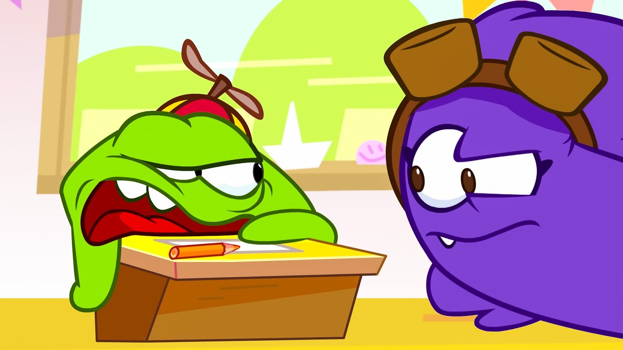 Las Historias de Om Nom 🫠 Día Perezoso 💚 Dibujo animado Cut The Rope