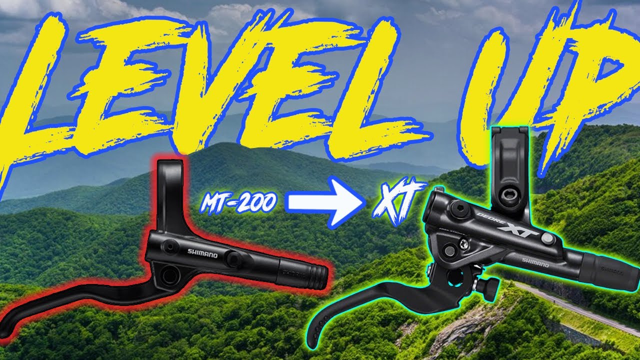 AWESOME SHIMANO MT200 LEVER UPGRADE / How Free Stroke Adjustment Works