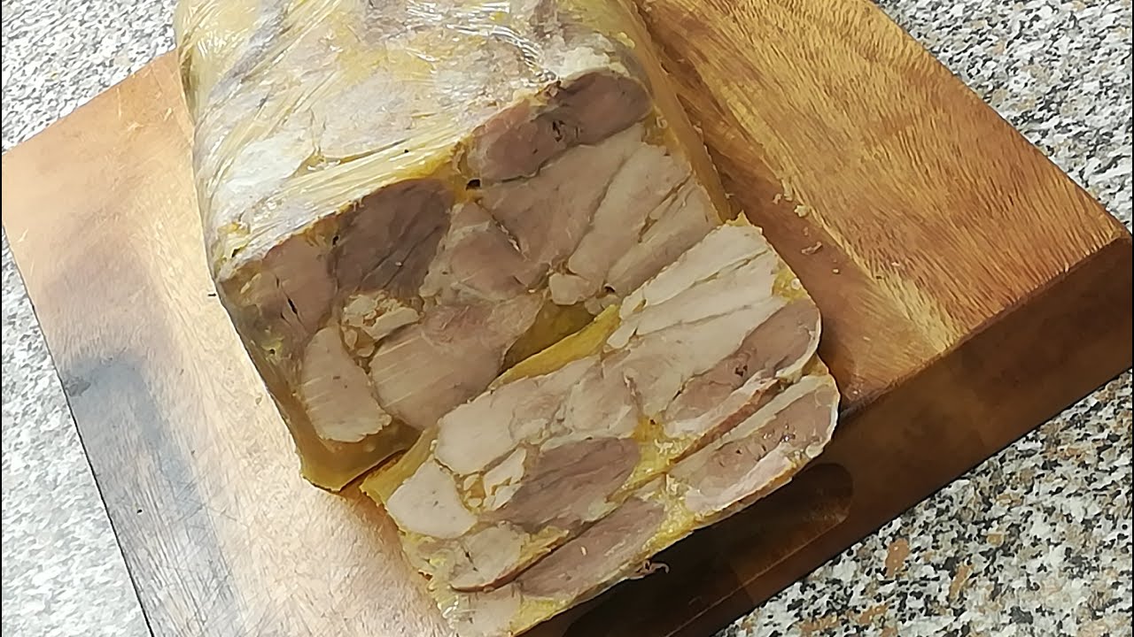 WĘDLINIARSTWO Z DAWNYCH CZASÓW - Łopatka wieprzowa gotowana