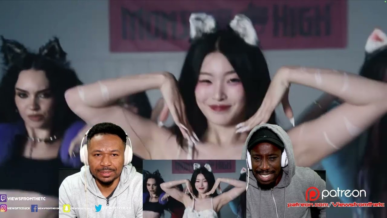 Monster High Fright Song ft. KATSEYE | Official Music Video | Monster High VFTC Reaction!