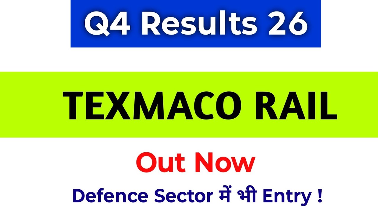 Texmaco Rail Q4 Results 2026 | Texmaco Rail Results Today | Texmaco Rail Share Latest News