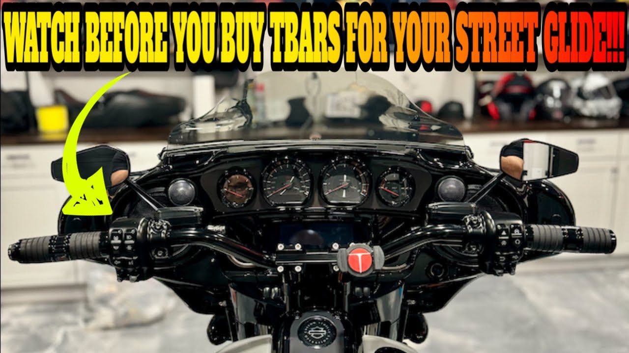 ПОСМОТРИТЕ ЭТО, ПРЕЖДЕ ЧЕМ КУПИТЬ РУЛЬ TBAR ДЛЯ ВАШЕГО HARLEY DAVIDSON STREET GLIDE! #harleydavidson