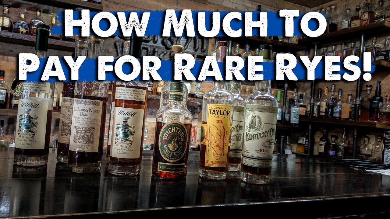 How Much Should You Pay for Rare Rye Whiskey?