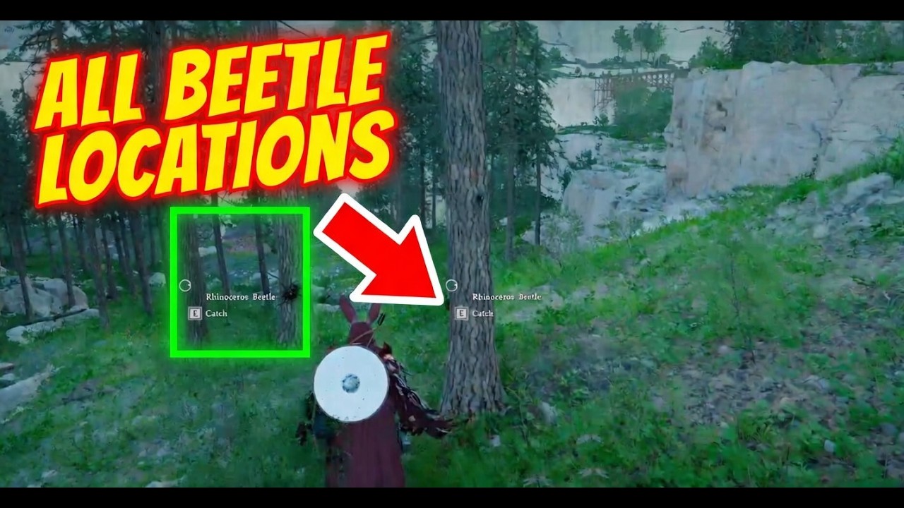 Crimson Desert Rhino Stag & Longhorn Beetle Locations &ndash; Ingredients for Dyes!