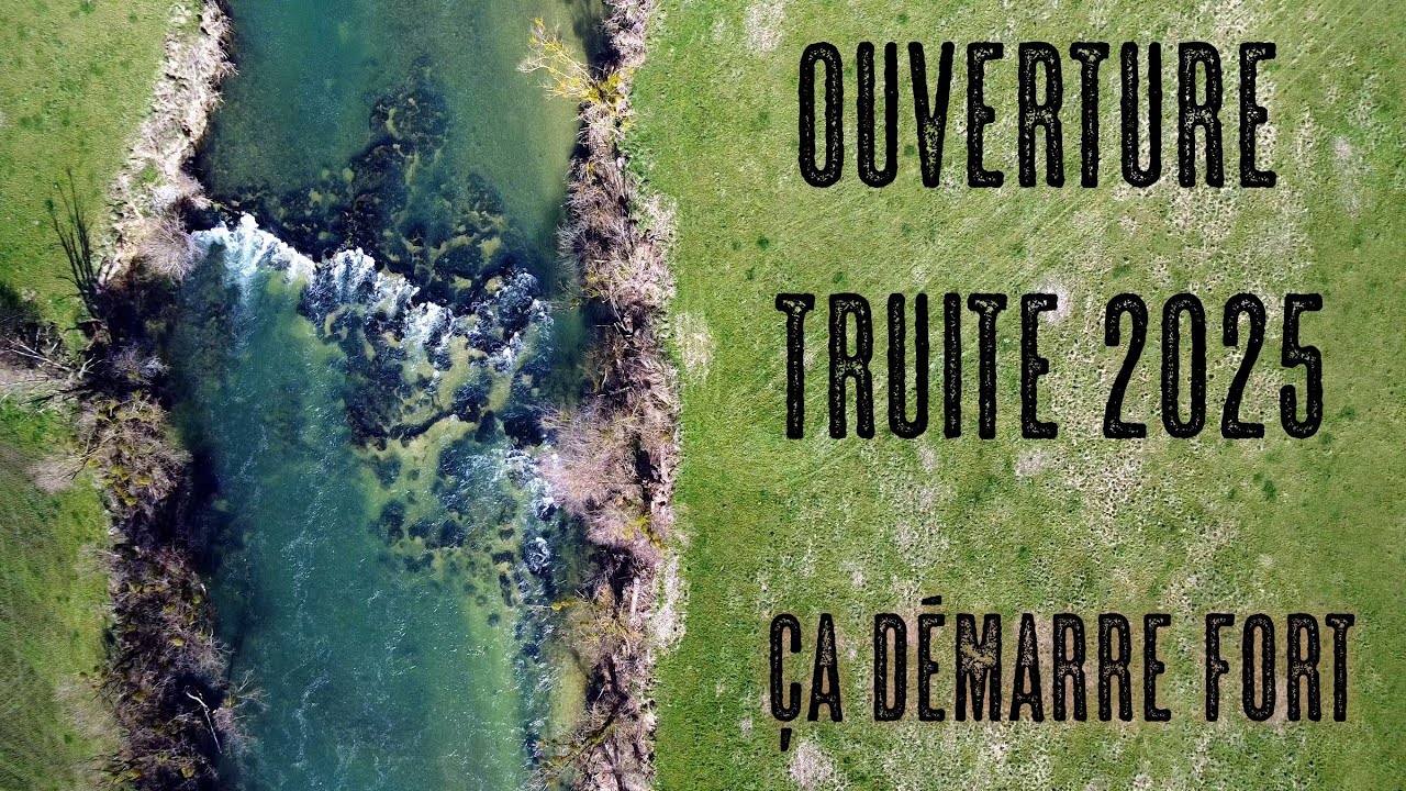 OUVERTURE 2025 - Grande rivière, Grandes truites, Grandes annonces || La Saprolégniose, c'est quoi ?