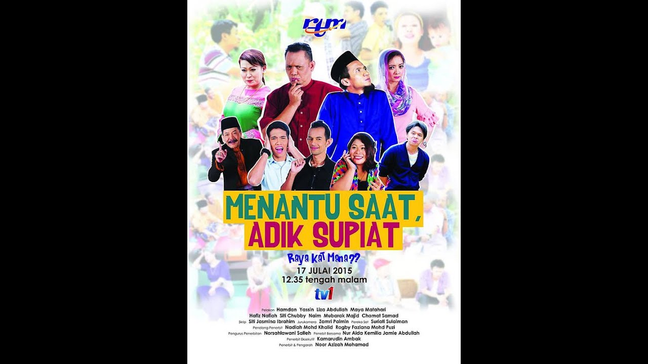 Telefilem Menantu Saat Adik Supiat FULL Hamdan Senario, Yassin Senario