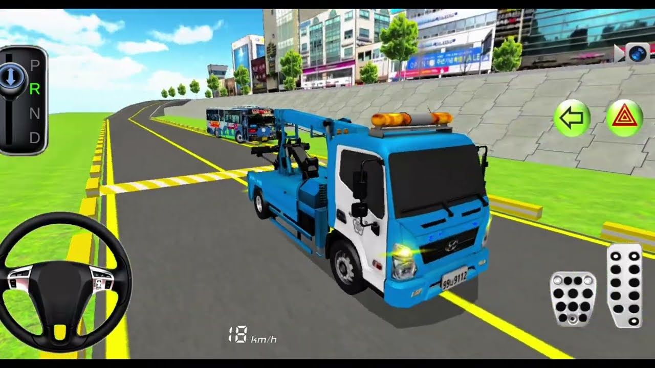 CRAZY School Bus Drive Gets STUCK in Mud! 😱 [Part 2] - 3D Driving Class Android Gameplay