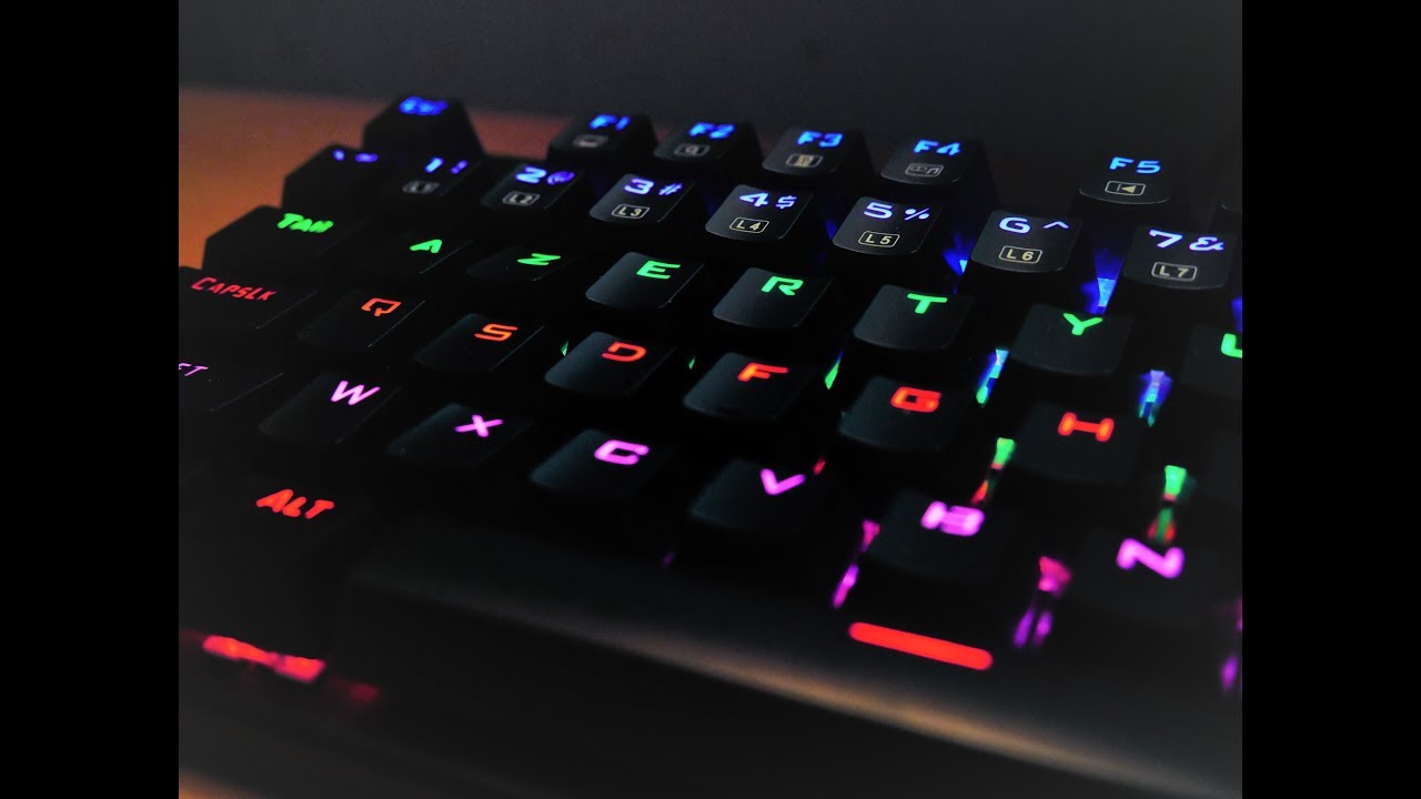 Aukey LED Splashproof Keyboard [4K]