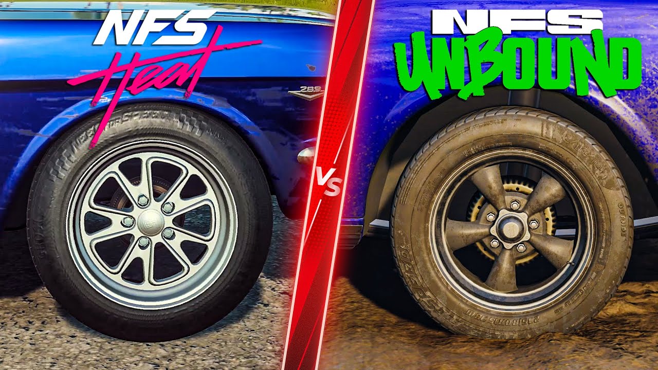 NFS Heat vs NFS Unbound - Direct Comparison! Attention to Detail & Graphics! PC ULTRA 4K