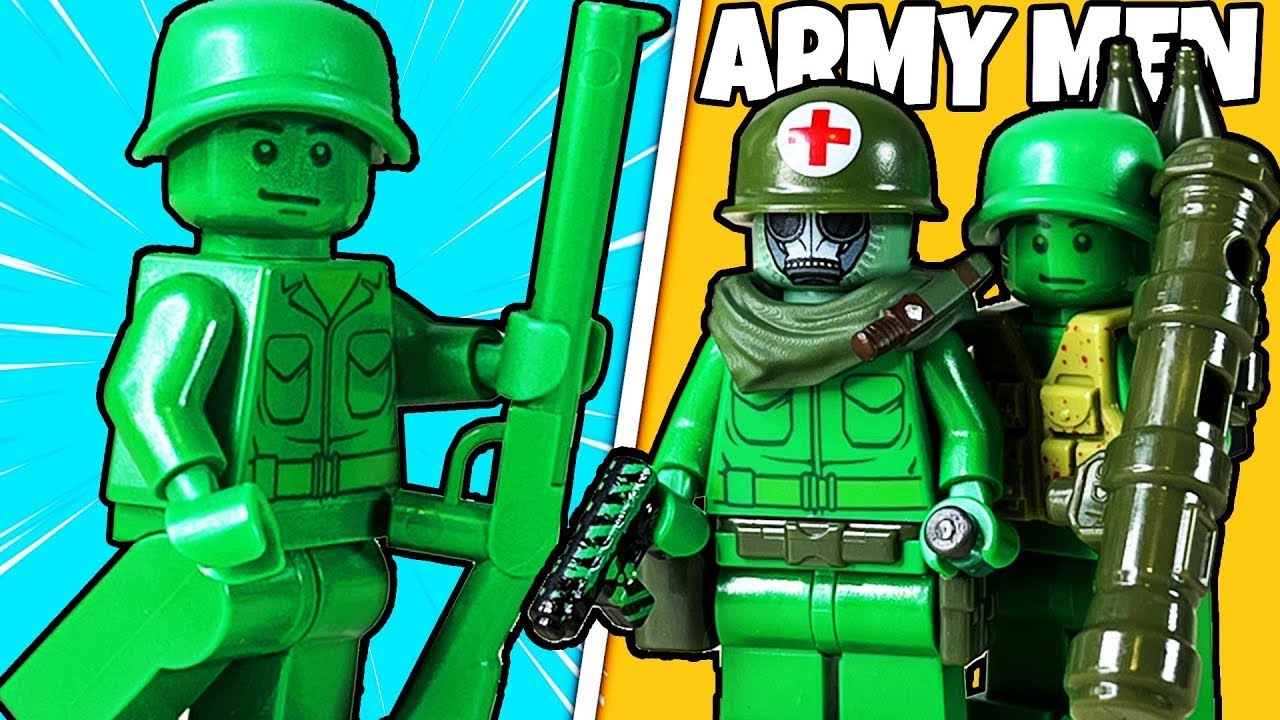 He mejorado los soldados de juguete de LEGO ARMY MEN...