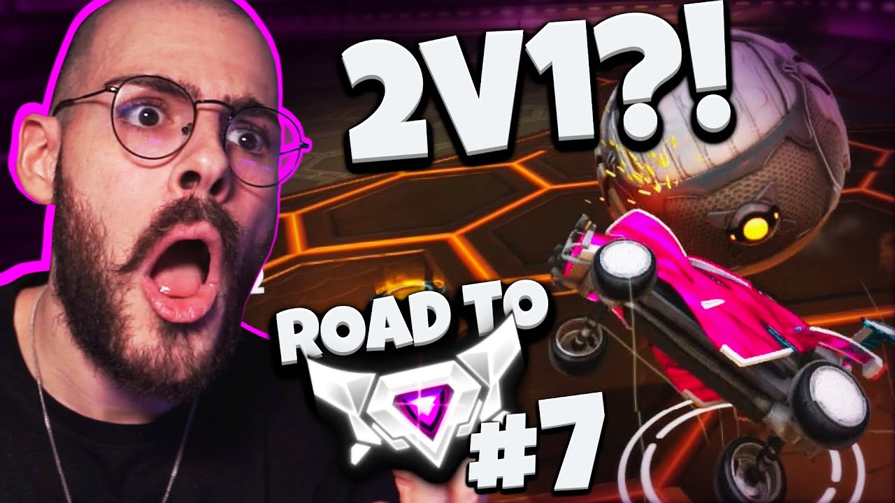 PERDIAMO 2V1??? (ROAD to SSL) #7 - Rocket League ITA Gameplay 2v2 Ranked PC