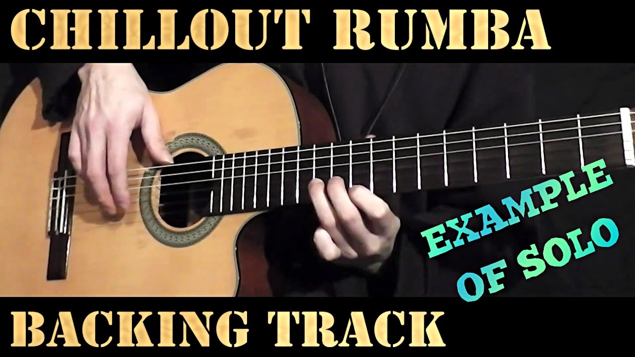 Spanish Guitar Gipsy Latin Rumba Backing Track D Minor