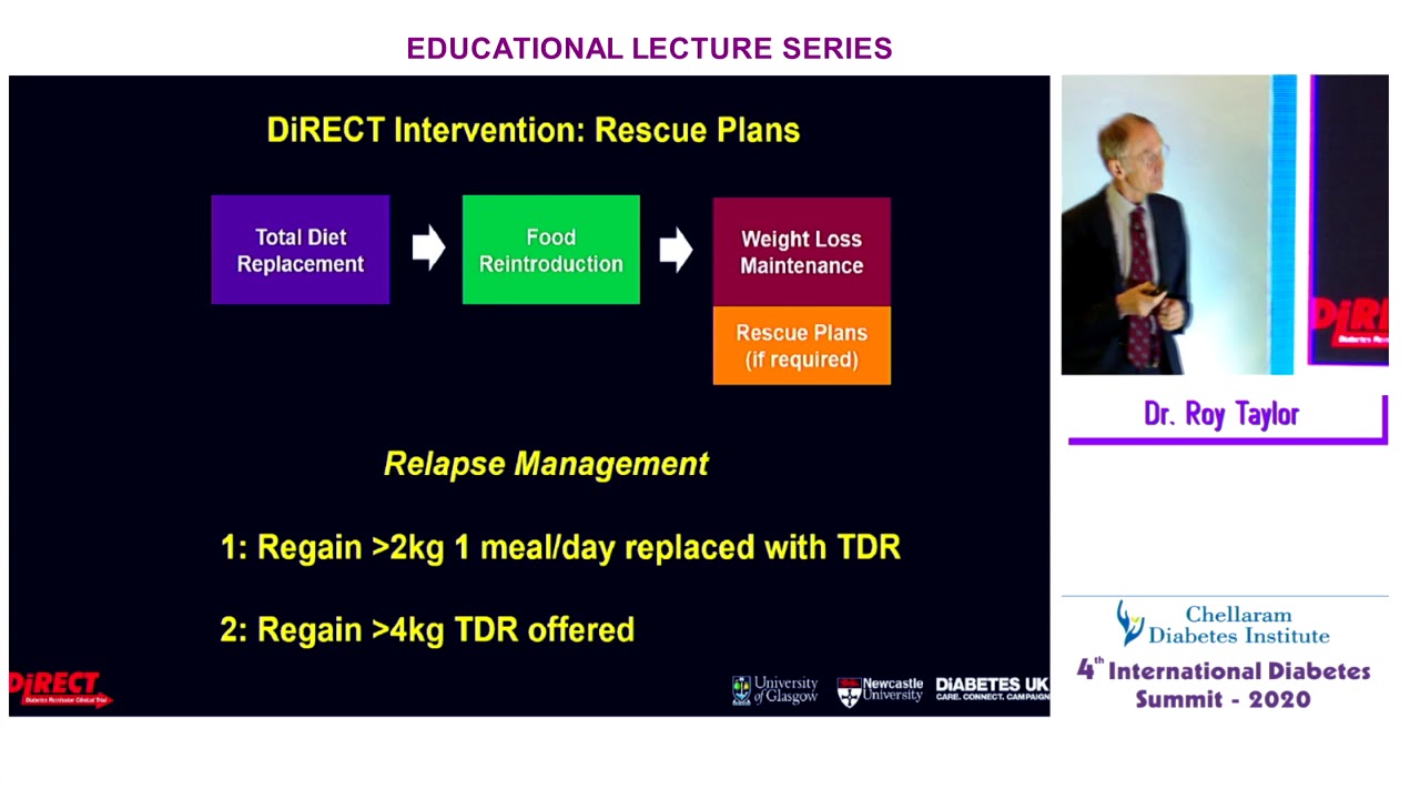 Achieving diabetes remission in the real world By Dr ROY TAYLOR
