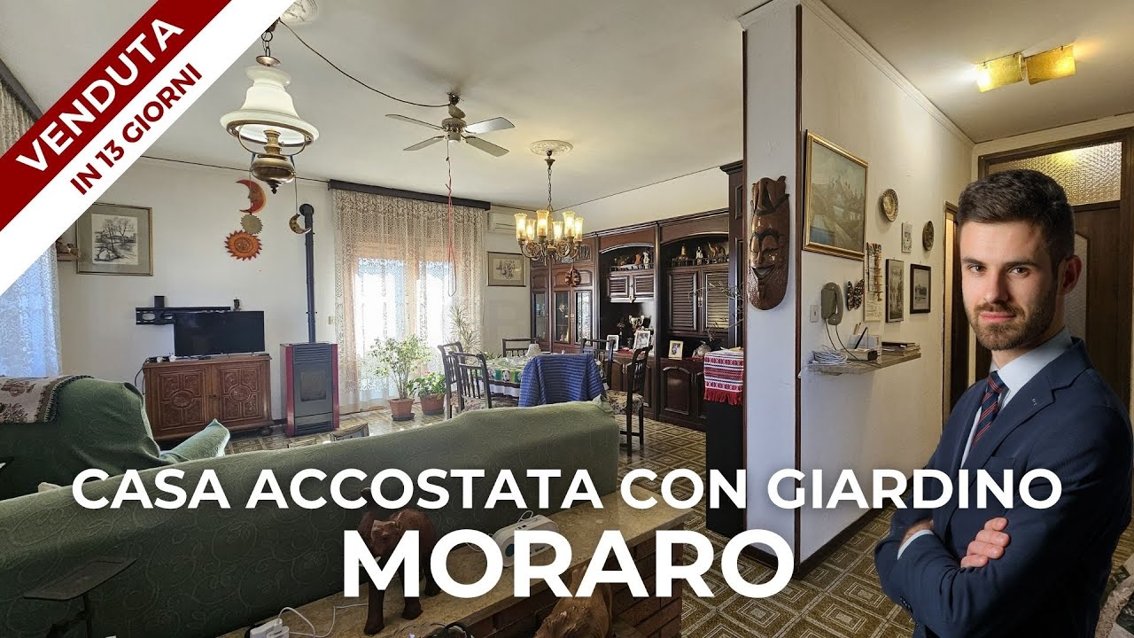 VENDUTA | Casa accostata con giardino