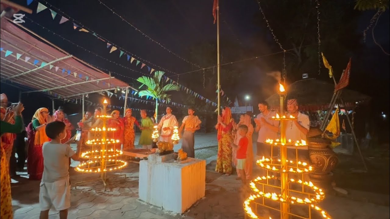 हाम्रो किराँतेश्वर II शिवालय मन्दिर//सुन्दर हरेैँचा// गछिया Raw video 