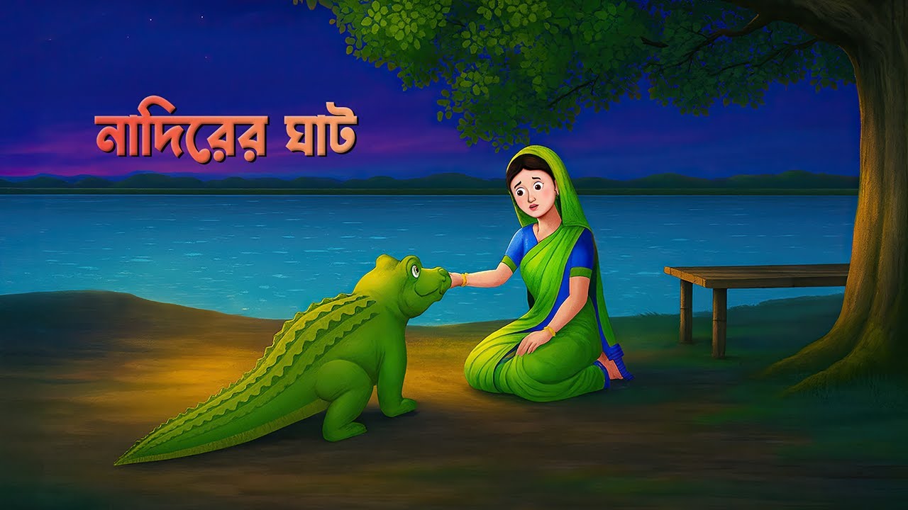 নাদিরের ঘাট | Nadirer Ghat | Bengali Fantasy Tragic Story | Bangla Rupkotha | Golpo Konna Cartoon