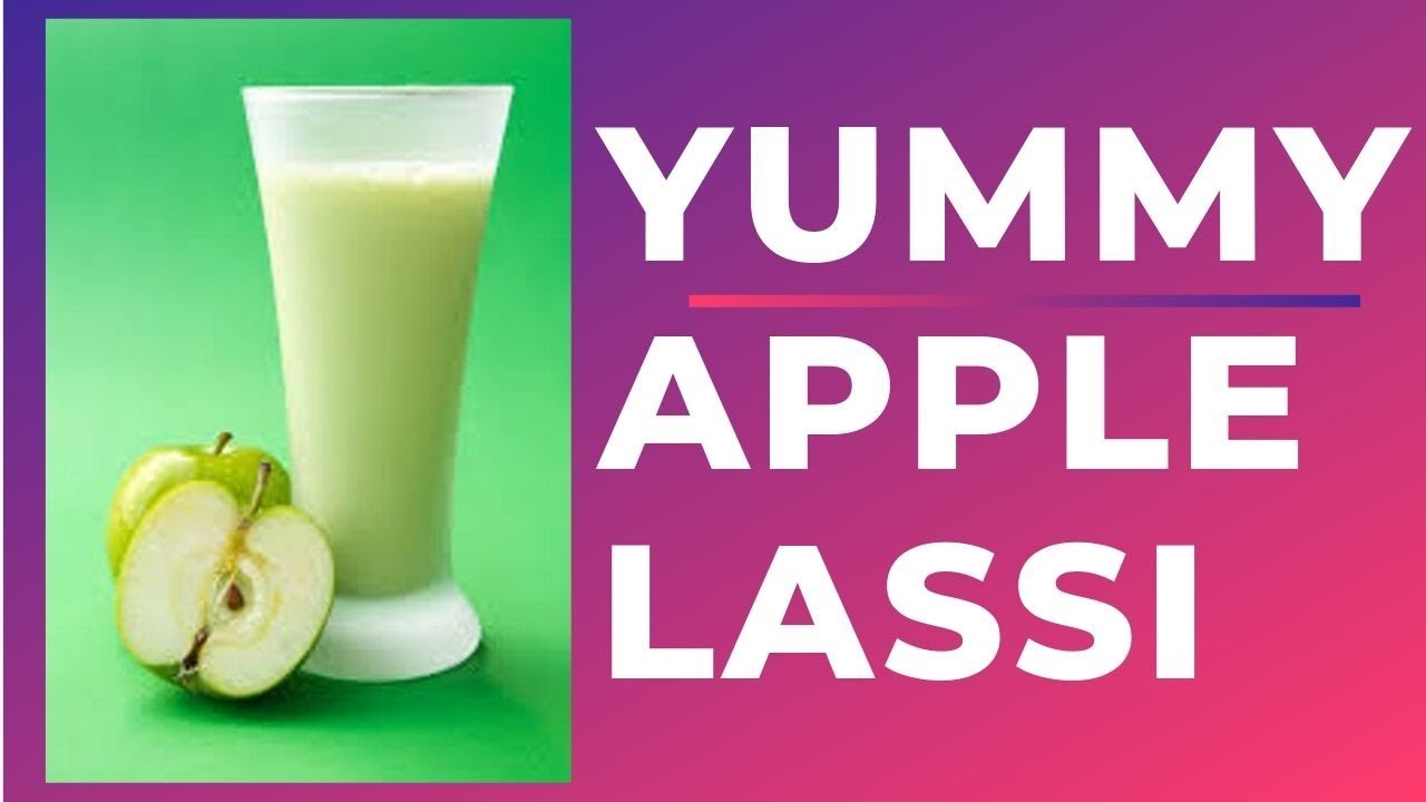 Yummy | Homemade Apple | Apple Lassi in 2 minute | Refreshing curd drink | Healthy Apple Curd Drink