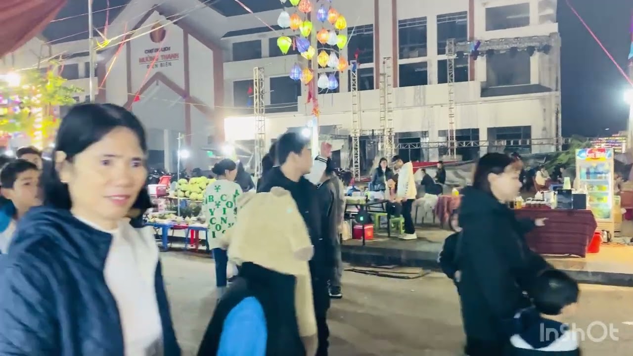 Phố đi bộ Mường Thanh, Điện Biên…