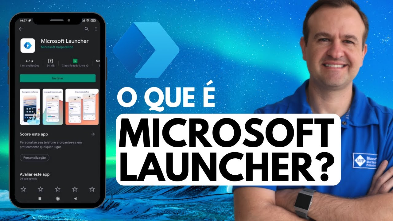 O que &eacute; Microsoft Launcher? Mais Produtividade em seu Celular
