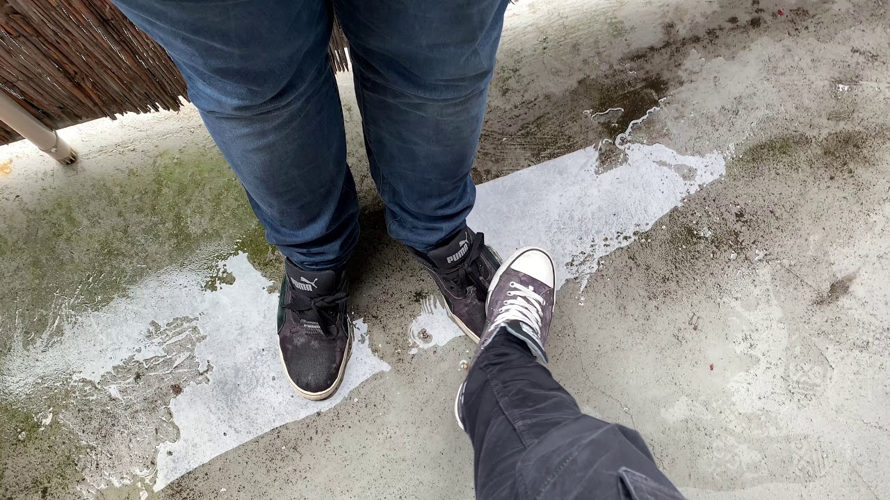 The Meeting 1 - 23 - Getting our Puma and Converse shoes wet